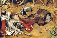 Bruegel particolare del Trionfo della morte